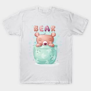 Bear in cup T-Shirt